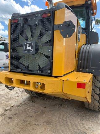 2021 John Deere 624 P-TIER 4WD LOADER; Cab w/ AC, EH Joystick Controls; Aux Hydraulics, Quick Coupler; Ride Control, Front Diff Lock; 20.5 Tires; Powerllel; General Purpose Bkt; Rear Camera