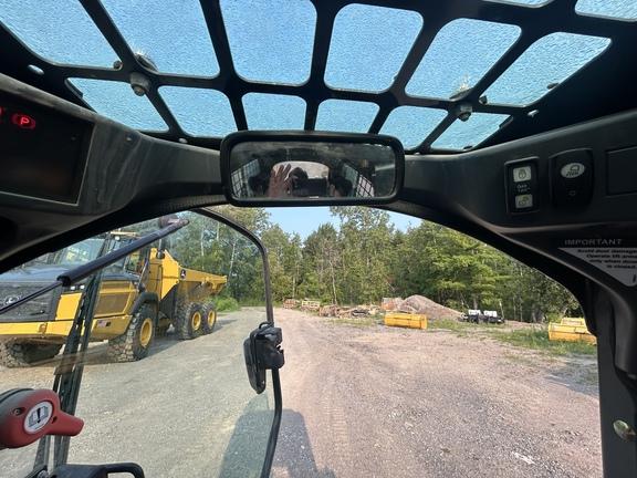 DORF,318G SKID STEER LOADER BASE -Cab w/ AC; General Purpose Bkt; Options: Camera, Self-Leveling, 2 Speed, Power Quik-Tatch, Counterweights