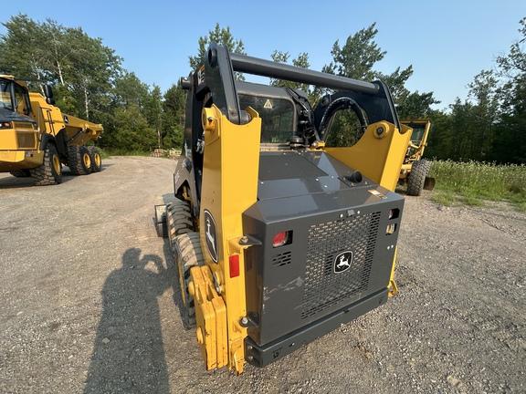 DORF,318G SKID STEER LOADER BASE -Cab w/ AC; General Purpose Bkt; Options: Camera, Self-Leveling, 2 Speed, Power Quik-Tatch, Counterweights