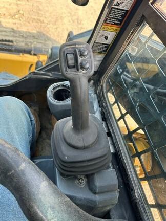 318G SKID STEER LOADER BASE - Cab w/ AC, EH Joystick Controls, Air Ride Seat; 2 Speed; Self-Leveling; Beefy Baby Tires; General Purpose Bkt