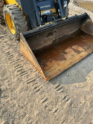 318G SKID STEER LOADER BASE - Cab w/ AC, EH Joystick Controls, Air Ride Seat; 2 Speed; Self-Leveling; Beefy Baby Tires; General Purpose Bkt