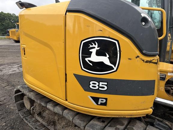 85 P TIER EXCAVATOR GEN A - Cab w/ AC; 450 mm (18 in.) Pads; w/ Bucket; Angle Blade