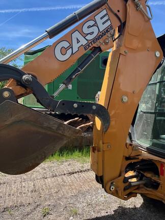 2023 CASE 580 SUPER N WT - Cab w/ AC, EH Joystick Controls, Pilot Controls; 4X4, Power Shift Trans; Extendible Dipper; Clamp, Forks, Thumb, Compactor; General Purpose Bkt; 19.5 Tires; Options: Aux Hydraulics