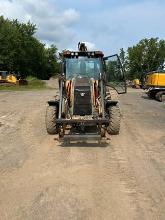 2023 CASE 580 SUPER N WT - Cab w/ AC, EH Joystick Controls, Pilot Controls; 4X4, Power Shift Trans; Extendible Dipper; Clamp, Forks, Thumb, Compactor; General Purpose Bkt; 19.5 Tires; Options: Aux Hydraulics