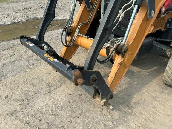2023 CASE 580 SUPER N WT - Cab w/ AC, EH Joystick Controls, Pilot Controls; 4X4, Power Shift Trans; Extendible Dipper; Clamp, Forks, Thumb, Compactor; General Purpose Bkt; 19.5 Tires; Options: Aux Hydraulics