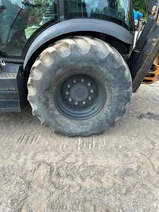 2023 CASE 580 SUPER N WT - Cab w/ AC, EH Joystick Controls, Pilot Controls; 4X4, Power Shift Trans; Extendible Dipper; Clamp, Forks, Thumb, Compactor; General Purpose Bkt; 19.5 Tires; Options: Aux Hydraulics