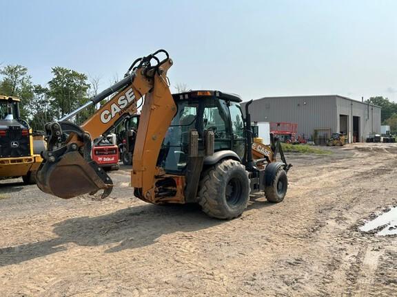 2023 CASE 580 SUPER N WT - Cab w/ AC, EH Joystick Controls, Pilot Controls; 4X4, Power Shift Trans; Extendible Dipper; Clamp, Forks, Thumb, Compactor; General Purpose Bkt; 19.5 Tires; Options: Aux Hydraulics