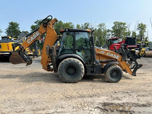 2023 CASE 580 SUPER N WT - Cab w/ AC, EH Joystick Controls, Pilot Controls; 4X4, Power Shift Trans; Extendible Dipper; Clamp, Forks, Thumb, Compactor; General Purpose Bkt; 19.5 Tires; Options: Aux Hydraulics