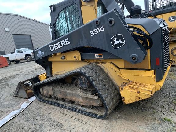 2019 JOHN DEERE 331G - Cab w/ AC, ISO Pattern, EH Joystick Controls, Air Ride Seat, Hi-Flo; Ride Control; Self-Leveling; Rubber Tracks; 84" Bucket; Reversing Fan