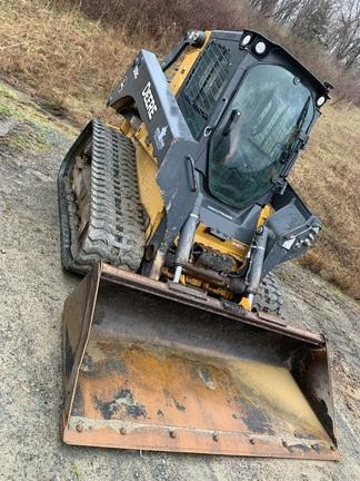 2019 JOHN DEERE 331G - Cab w/ AC, ISO Pattern, EH Joystick Controls, Air Ride Seat, Hi-Flo; Ride Control; Self-Leveling; Rubber Tracks; 84" Bucket; Reversing Fan
