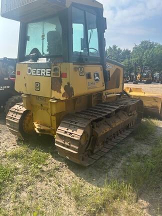 2004 JOHN DEERE 650JLT - Cab w/ AC; Long Track; 20" Pads; 2.92 m (115 in.) Blade
