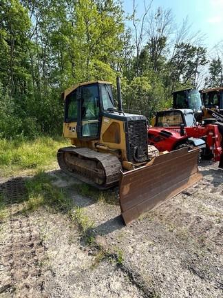 2004 JOHN DEERE 650JLT - Cab w/ AC; Long Track; 20" Pads; 2.92 m (115 in.) Blade
