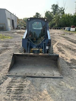 318G SKID STEER LOADER BASE - Cab w/ AC, EH Joystick Controls, Air Ride Seat; 2 Speed; Self-Leveling; Beefy Baby Tires; General Purpose Bkt