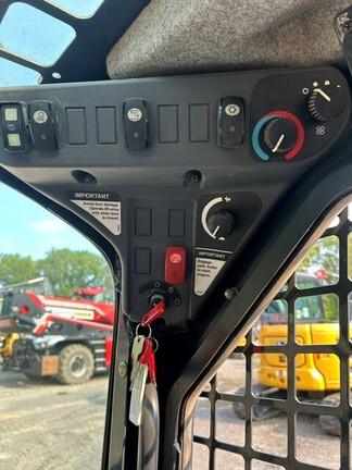 318G SKID STEER LOADER BASE - Cab w/ AC, EH Joystick Controls, Air Ride Seat; 2 Speed; Self-Leveling; Beefy Baby Tires; General Purpose Bkt