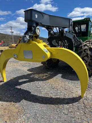 Cab w/ AC, Lever Steer; Super Wide Extreme Duty Axles (SWEDA); Winch, Dual Funct Grapple; Stacking Blade; 30.5 Tires