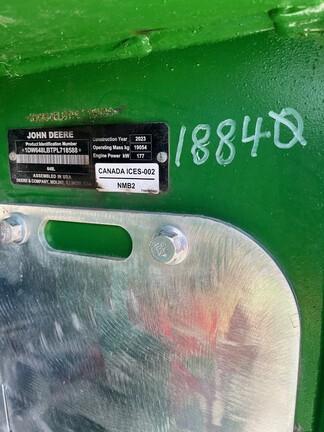 Cab w/ AC, Lever Steer; Super Wide Extreme Duty Axles (SWEDA); Winch, Dual Funct Grapple; Stacking Blade; 30.5 Tires