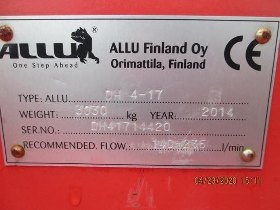 2015 ALLU DH4-17-25 PROCESSING BUCKET
