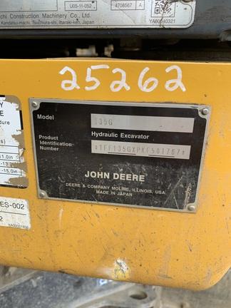 135G FT4 EXCAVATOR - Cab w/ AC; 20" Pads; Coupler