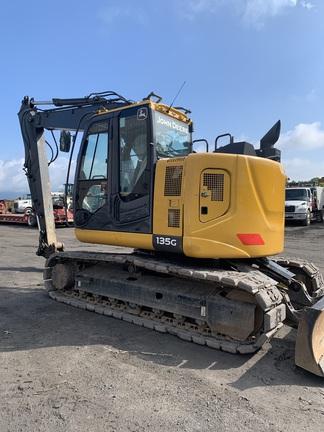 135G FT4 EXCAVATOR - Cab w/ AC; 20" Pads; Coupler