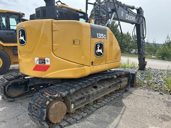 135G FT4 EXCAVATOR - Cab w/ AC; 20" Pads; Coupler