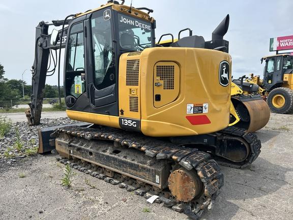 135G FT4 EXCAVATOR - Cab w/ AC; 20" Pads; Coupler