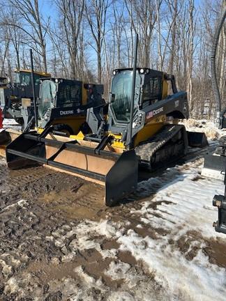 333G SMARTGRADE W/ 2D SLOPE/LASER + SG A - Cab w/ AC, ISO Pattern, EH Joystick Controls, Air Ride Seat, Hi-Flo, Smart Grade; Ride Control, 2 Speed; Self-Leveling; Rubber Tracks; General Purpose Bkt