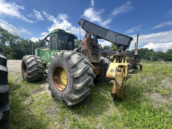 848L GRAPPLE SKIDDER - Cab w/ AC, Lever Steer; Dual Funct Grapple; Stacking Blade; 35.5 Tires