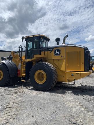 744 P-TIER 4WD LOADER - Cab w/ AC, EH Joystick Controls; 26.5 Tires, Radials; General Purpose Bkt; Options: Rear Camera