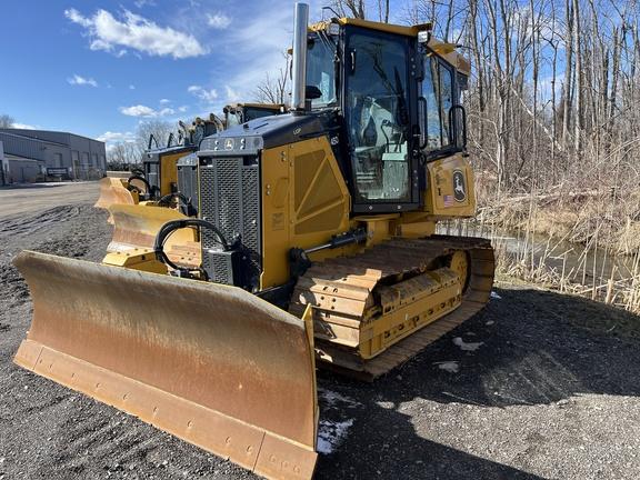 2023 John Deere 450 P-TIER CRAWLER DOZER -Cab w/ AC; Low Ground Pressure; 2D Slope Control w/ EZ grade; 24" Pads; Power-Angle-Tilt, 2.92 m (115 in.) Blade