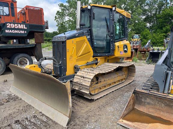 2023 John Deere 450 P-TIER CRAWLER DOZER -Cab w/ AC; Low Ground Pressure; 2D Slope Control w/ EZ grade; 24" Pads; Power-Angle-Tilt, 2.92 m (115 in.) Blade