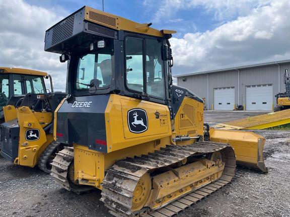 2023 John Deere 450 P-TIER CRAWLER DOZER -Cab w/ AC; Low Ground Pressure; 2D Slope Control w/ EZ grade; 24" Pads; Power-Angle-Tilt, 2.92 m (115 in.) Blade