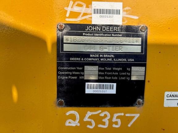 644 G TIER WHEEL LOADER - Cab w/ AC; 23.5 Tires; General Purpose Bkt; Options: Rear Camera