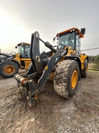 544 P-TIER 4WD LOADER - Cab w/ AC, EH Joystick Controls; 20.5 Tires, Radials; General Purpose Bkt; Options: Rear Camera