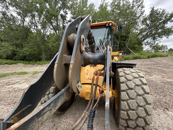544 P-TIER 4WD LOADER - Cab w/ AC, EH Joystick Controls; 20.5 Tires, Radials; General Purpose Bkt; Options: Rear Camera