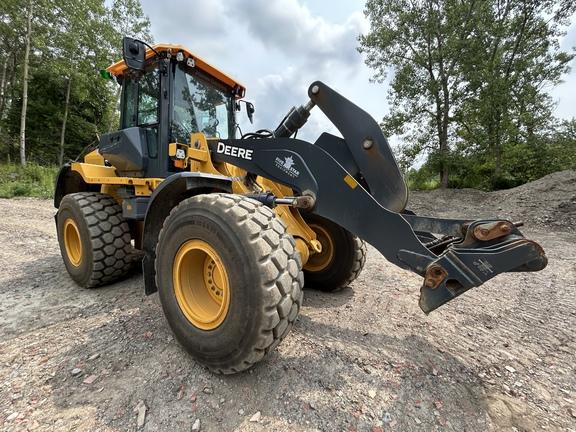 544 P-TIER 4WD LOADER - Cab w/ AC, EH Joystick Controls; 20.5 Tires, Radials; General Purpose Bkt; Options: Rear Camera