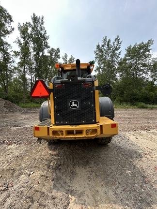 544 P-TIER 4WD LOADER - Cab w/ AC, EH Joystick Controls; 20.5 Tires, Radials; General Purpose Bkt; Options: Rear Camera