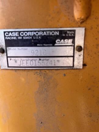 2003 CASE 921C - Cab w/ AC; General Purpose Bkt