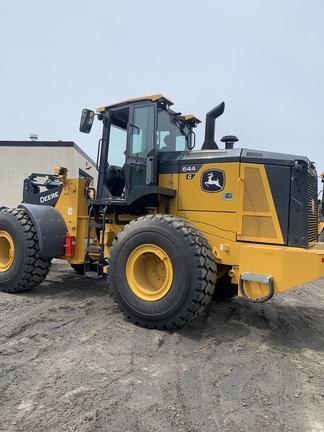 644 G TIER WHEEL LOADER - Cab w/ AC, Joystick Controls; 23.5 Tires; General Purpose Bkt; Options: Rear Camera