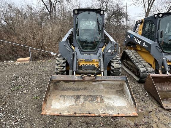 332G SKID STEER LOADER BASE - Cab w/ AC, ISO Pattern, EH Joystick Controls, Hi-Flo; Ride Control; Self-Leveling; Beefy Baby Tires; General Purpose Bkt