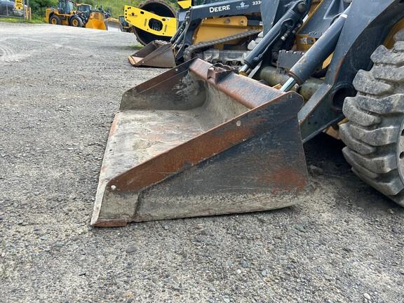 332G SKID STEER LOADER BASE - Cab w/ AC, ISO Pattern, EH Joystick Controls, Hi-Flo; Ride Control; Self-Leveling; Beefy Baby Tires; General Purpose Bkt