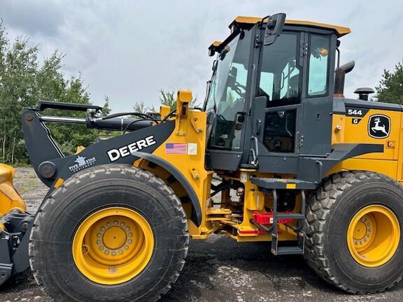 544 G-TIER WHEEL LOADER - Cab w/ AC, EH Joystick Controls; General Purpose Bkt; Options: Rear Camera