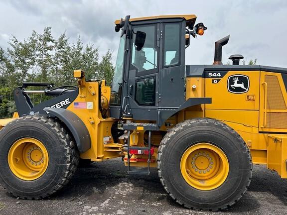 544 G-TIER WHEEL LOADER - Cab w/ AC, EH Joystick Controls; General Purpose Bkt; Options: Rear Camera