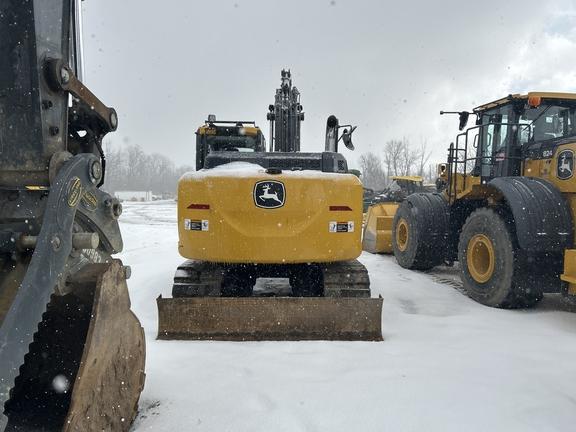 2023 John Deere 130 P EXCAVATOR; Cab w/ AC; Standard Boom; Rubber Tracks; 24" Pads; w/ Blade