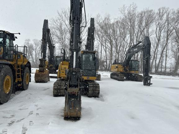 2023 John Deere 130 P EXCAVATOR; Cab w/ AC; Standard Boom; Rubber Tracks; 24" Pads; w/ Blade
