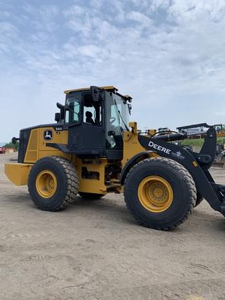 544 G-TIER WHEEL LOADER - Cab w/ AC, EH Joystick Controls; 20.5 Tires, Radials; General Purpose Bkt; Options: Rear Camera, Ride Control