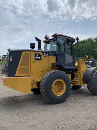 544 G-TIER WHEEL LOADER - Cab w/ AC, EH Joystick Controls; 20.5 Tires, Radials; General Purpose Bkt; Options: Rear Camera, Ride Control