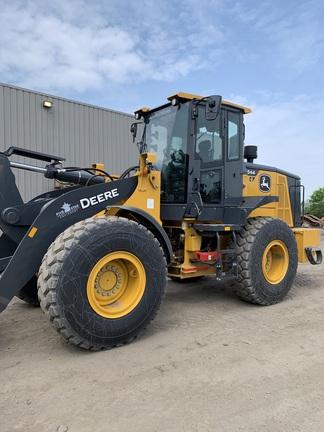 544 G-TIER WHEEL LOADER - Cab w/ AC, EH Joystick Controls; 20.5 Tires, Radials; General Purpose Bkt; Options: Rear Camera, Ride Control