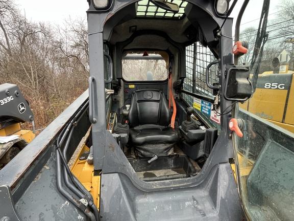 332G SKID STEER LOADER BASE - Cab w/ AC, ISO Pattern, EH Joystick Controls, Hi-Flo; Ride Control; Self-Leveling; Forks; Beefy Baby Tires