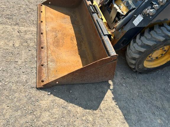 318G SKID STEER LOADER BASE - Cab w/ AC, EH Joystick Controls, Air Ride Seat; 2 Speed; Self-Leveling; Beefy Baby Tires; General Purpose Bkt