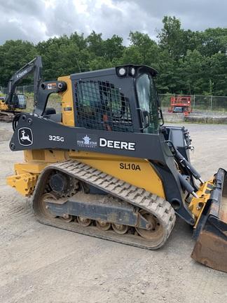 325G COMPACT TRACK LDR BASE - Cab w/ AC, ISO Pattern, EH Joystick Controls, Air Ride Seat, Hi-Flo; Ride Control, 2 Speed; Self-Leveling; Weights; Rubber Tracks; 78" Bucket